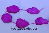 CNG2572 15.5 inches 45*50mm - 55*65mm freeform druzy agate beads