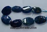 CNG2650 15.5 inches 30*38mm - 40*50mm freeform agate beads
