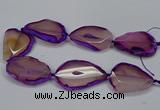 CNG2665 15.5 inches 30*40mm - 40*55mm freeform agate beads