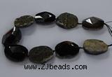 CNG2686 15.5 inches 28*40mm - 30*42mm freeform agate beads