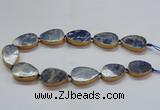 CNG2726 15.5 inches 18*28mm - 20*30mm freeform sodalite beads