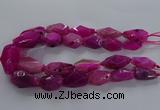 CNG2733 15.5 inches 15*30mm - 20*40mm nuggets agate beads