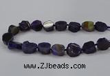 CNG2769 15.5 inches 20*22mm - 22*26mm freeform agate beads