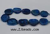 CNG2778 15.5 inches 30*35mm - 35*40mm freeform agate beads