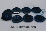 CNG2787 15.5 inches 35*40mm - 45*50mm freeform agate beads