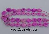 CNG2847 15.5 inches 15*20mm - 25*30mm freeform druzy agate beads