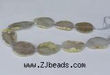 CNG2948 15.5 inches 22*30mm - 30*45mm freeform agate beads