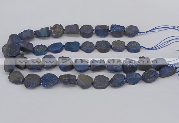 CNG2980 15.5 inches 12*16mm - 20*25mm freeform druzy agate beads