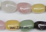 CNG30 15.5 inches 12*17mm nuggets mixed gemstone beads
