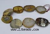 CNG3030 15.5 inches 35*40mm - 45*50mm freeform druzy agate beads