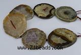 CNG3031 15.5 inches 50*55mm - 60*70mm freeform druzy agate beads