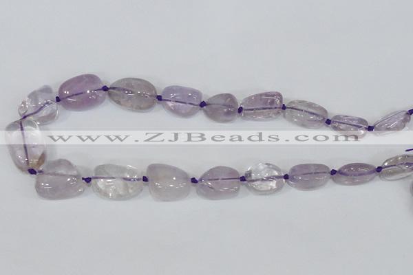 CNG311 15.5 inches 10*14mm – 15*20mm nuggets amethyst beads