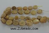 CNG3144 15.5 inches 12*16mm - 20*25mm freeform druzy agate beads