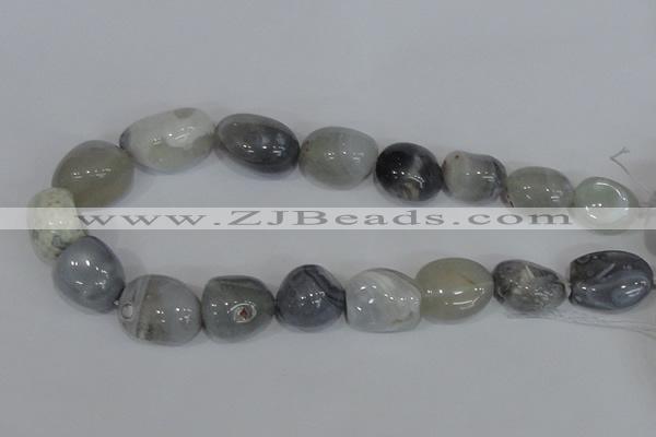 CNG315 15.5 inches 18*22mm nuggets botswana agate beads wholesale