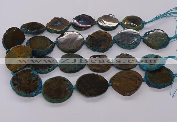 CNG3190 15.5 inches 22*30mm - 30*40mm freeform opal gemstone beads