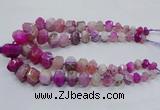 CNG3231 15.5 inches 12*16mm - 25*30mm nuggets agate beads
