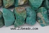 CNG3245 15.5 inches 15*20mm - 25*30mm nuggets amazonite beads