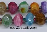 CNG3370 15.5 inches 10*14mm - 12*16mm nuggets agate beads