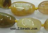 CNG346 15.5 inches 15*20mm - 20*28mm nuggets agate gemstone beads