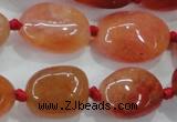 CNG347 15.5 inches 12*16mm - 20*28mm nuggets agate gemstone beads