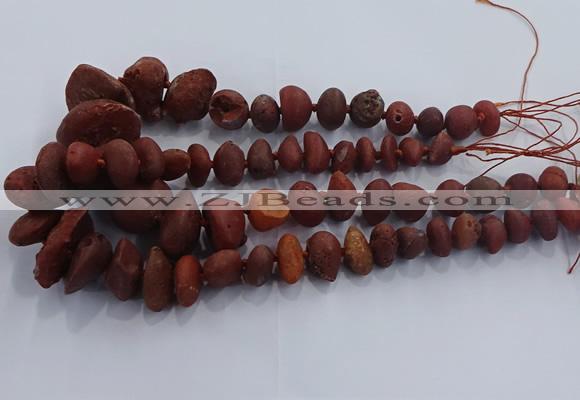 CNG3492 15.5 inches 10*14mm - 20*35mm nuggets agate beads