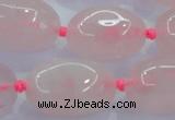 CNG351 15.5 inches 15*20mm - 25*30mm nuggets rose quartz beads