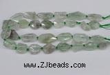 CNG3534 15.5 inches 15*20mm - 20*30mm freeform green quartz beads