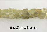 CNG3562 15.5 inches 18*20mm - 25*30mm nuggets rough lemon quartz beads