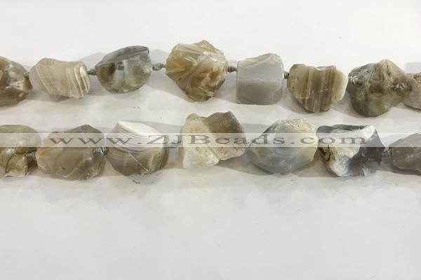 CNG3568 15.5 inches 18*20mm - 25*30mm nuggets rough agate beads