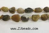 CNG3569 15.5 inches 18*20mm - 25*30mm nuggets rough agate beads