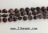CNG3579 15.5 inches 10*14mm - 12*16mm nuggets garnet gemstone beads