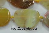 CNG452 15.5 inches 20*28mm - 30*38mm nuggets agate gemstone beads