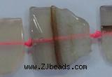 CNG457 15.5 inches 20*25mm - 35*50mm nuggets agate gemstone beads