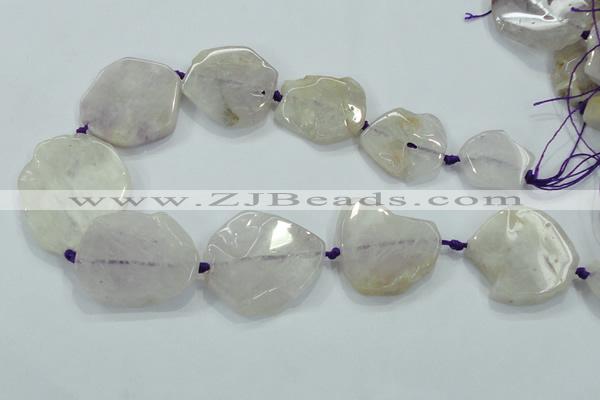 CNG459 15.5 inches 20*30mm - 40*50mm nuggets agate gemstone beads