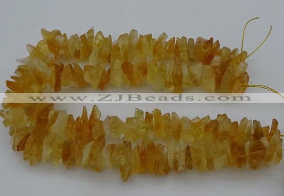 CNG5020 15.5 inches 5*15mm - 8*25mm nuggets citrine beads