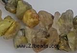 CNG5034 15.5 inches 8*12mm - 13*18mm nuggets golden rutilated quartz beads