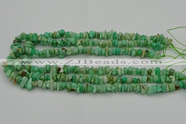 CNG5040 15.5 inches 2*6mm - 5*8mm nuggets Australia chrysoprase beads