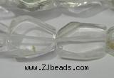 CNG5100 15.5 inches 14*20mm - 18*25mm freeform white crystal beads