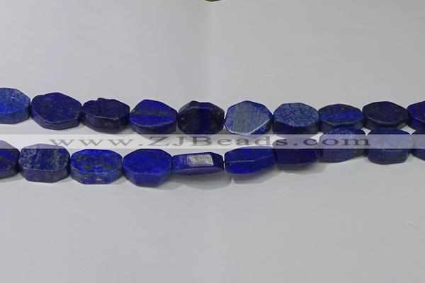 CNG5110 15.5 inches 14*20mm - 18*25mm freeform lapis lazuli beads