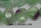 CNG5139 15.5 inches 15*18mm - 15*20mm faceted freeform fluorite beads