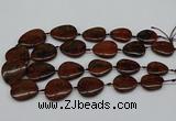 CNG5162 15.5 inches 16*22mm - 30*35mm freeform mahogany obsidian beads