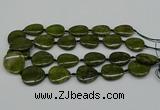 CNG5167 15.5 inches 16*22mm - 30*35mm freeform green gemstone beads