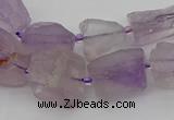 CNG5242 15.5 inches 8*12mm - 15*25mm nuggets amethyst beads