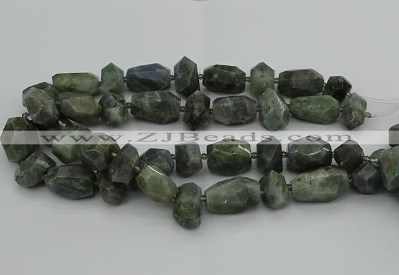 CNG5280 15.5 inches 12*16mm - 18*25mm faceted nuggets labradorite beads