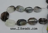 CNG5311 15.5 inches 20*30mm - 35*45mm freeform agate beads