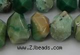 CNG5329 15.5 inches 12*16mm - 15*20mm faceted nuggets African jade beads