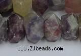 CNG5627 15.5 inches 10*14mm - 13*18mm faceted nuggets tourmaline beads