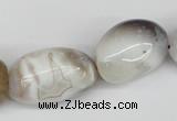 CNG57 15.5 inches 12*18mm - 25*35mm nuggets botswana agate beads