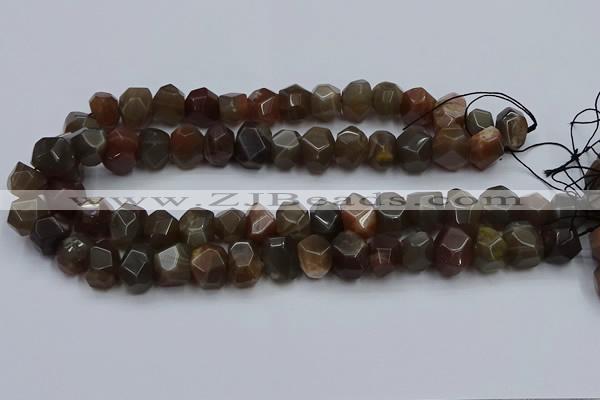 CNG5770 15.5 inches 12*16mm - 13*18mm faceted nuggets moonstone beads