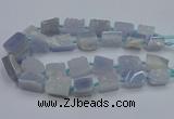 CNG5774 15.5 inches 15*20mm - 20*25mm freeform blue lace agate beads